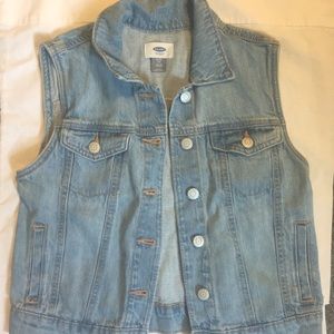 Girls Old Navy Denim Vest